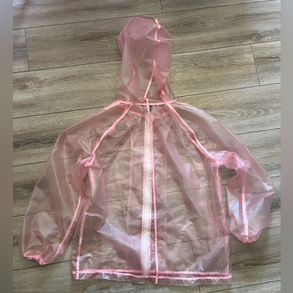 Forever 21 Sheer Pink Windbreaker - Picture 9 of 9